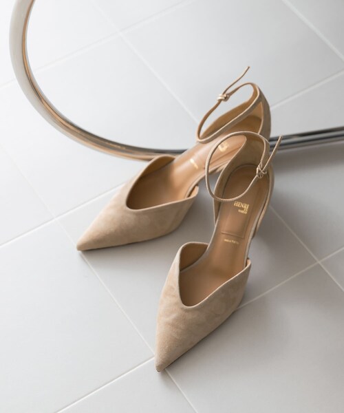 URBAN RESEARCH ROSSO（アーバンリサーチロッソ）の「HENRI EN VARGO　DEBORAH（パンプス・レディース・BEIGE.S・36.5/37.5）」の2枚目の写真