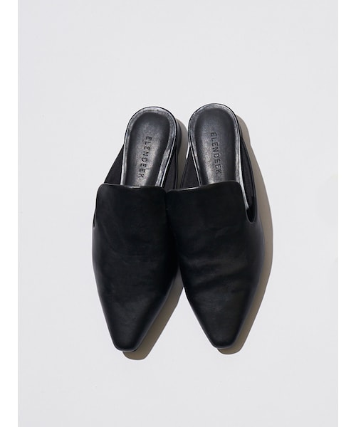 ELENDEEK（エレンディーク）の「SHELTER MULE（サンダル・レディース・オフホワイト/ブラック/ブラウン・37/38）」の16枚目の写真