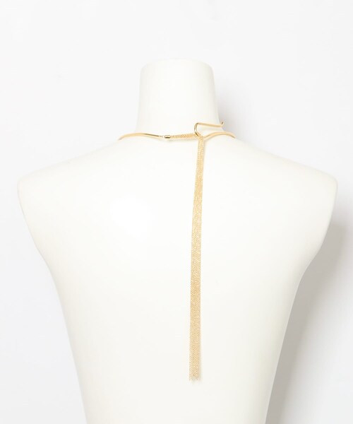 KBF（ケイビーエフ）の「ロングチェーンチョーカー（ネックレス・レディース・SILVER/GOLD・one）」の15枚目の写真