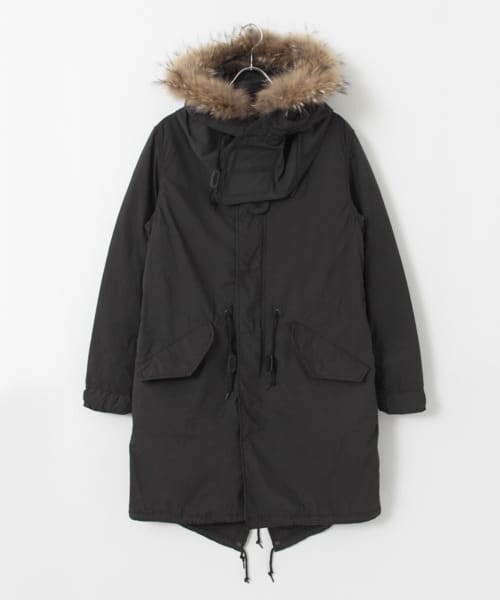 URBAN RESEARCH（アーバンリサーチ）の「ALPHA INDUSTRIES×URBAN RESEARCH iD　別注M65 PARKA（モッズコート・メンズ・KHAKI/BLACK・XS/S/M/L）」の4枚目の写真