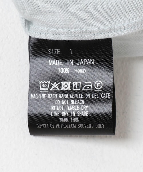 URBAN RESEARCH(アーバンリサーチ)の「MARKAWARE COMFORT FIT OPEN COLLAR(シャツ/ブラウス・メンズ・TAUPE/ICE/BLACK・1/2)」の20枚目の写真