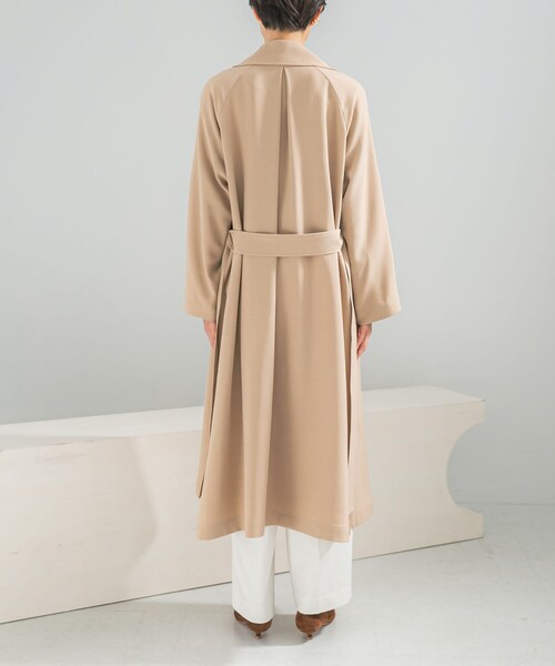 URBAN RESEARCH ROSSO（アーバンリサーチロッソ）の「撥水 ロングガウンコート（ステンカラーコート・レディース・ECRU/BEIGE・36/38）」の20枚目の写真
