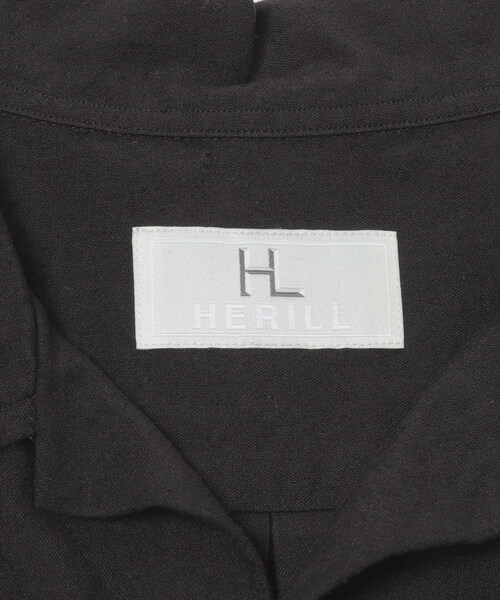 URBAN RESEARCH(アーバンリサーチ)の「HERILL Silkcottonnep Opencolorshirt(シャツ/ブラウス・メンズ・Black・2/3)」の9枚目の写真