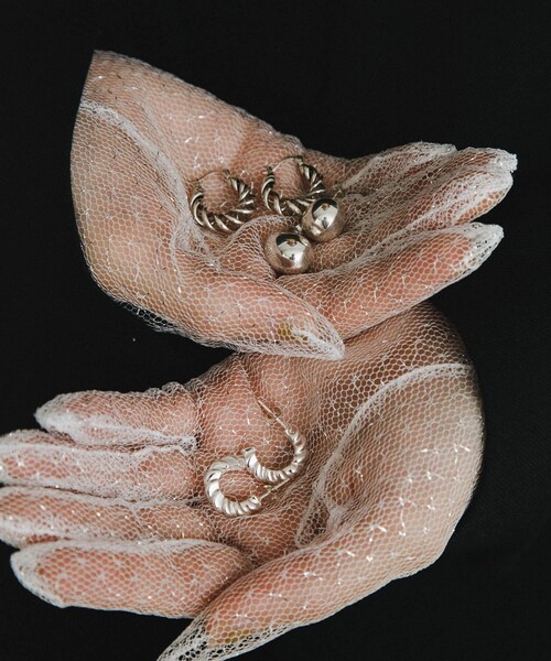 URBAN RESEARCH（アーバンリサーチ）の「decor『デコール』　Tangle Pierce（ピアス（両耳用）・レディース・Silver・-）」の5枚目の写真