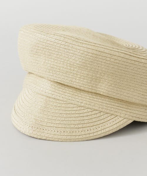 URBAN RESEARCH Sonny Label（アーバンリサーチサニーレーベル）の「ペーパーマリンキャップ∴（キャスケット・レディース・ネイビー/ベージュ・one）」の8枚目の写真