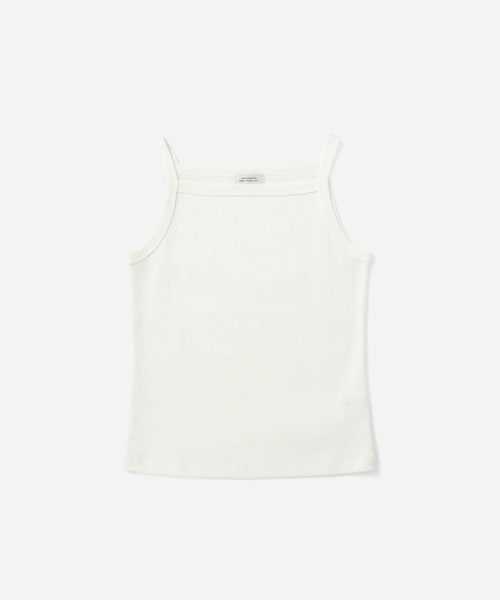 Saturdays NYC(サタデーズ ニューヨークシティ )の「Lara Tank Top | WOMEN(タンクトップ・レディース・ブラック/チャコール/ホワイト/ブルー・L/M/S)」の1枚目の写真