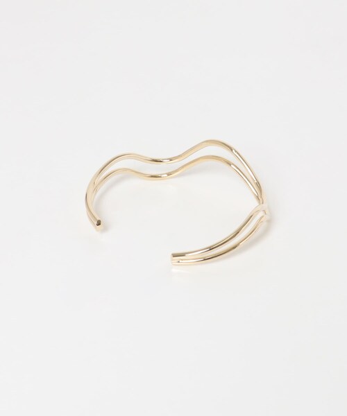 URBAN RESEARCH Sonny Label（アーバンリサーチサニーレーベル）の「ウェーブバングル（ブレスレット・レディース・シルバー/ゴールド・one）」の8枚目の写真