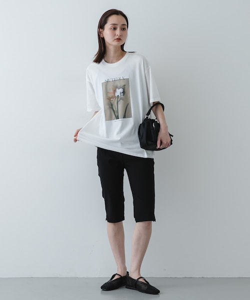 SENSE OF PLACE by URBAN RESEARCH(センスオブプレイスバイアーバンリサーチ)の「シアードットフラットパンプス(パンプス・レディース・IVORY/BLACK・S/M/L)」の19枚目の写真