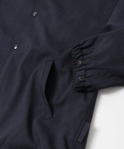URBAN RESEARCH（アーバンリサーチ）の「Wide Dad　COACH JACKET（テーラードジャケット・メンズ・D.NAVY/BLACK・1/2）」の8枚目の写真