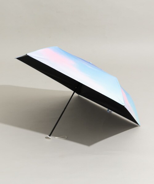 SMELLY（スメリー）の「【晴雨兼用】Wpc.　遮光軽量サンセットMINI（長傘・レディース・BLU/PNK・FREE）」の9枚目の写真