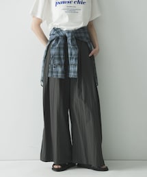 URBAN RESEARCH | 『UR TECH』ギャザーワイドパンツ(その他パンツ)