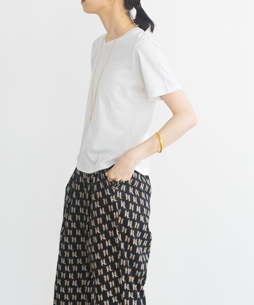 URBAN RESEARCH(アーバンリサーチ)の「『MADE IN JAPAN』NUANCE COLOR T-SHIRTS(Tシャツ/カットソー・レディース・STEEL/TOMATO/LEMON/BROWN・FREE)」の9枚目の写真