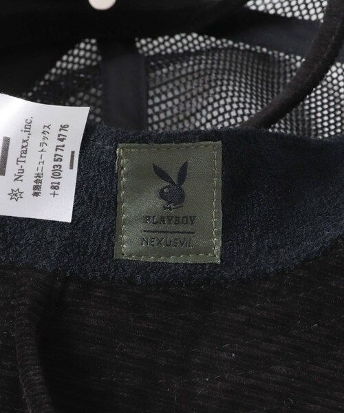 URBAN RESEARCH(アーバンリサーチ)の「NEXUSVII.×PLAYBOY CORDS MESH HAT(ハット・メンズ・BLACK・One)」の7枚目の写真