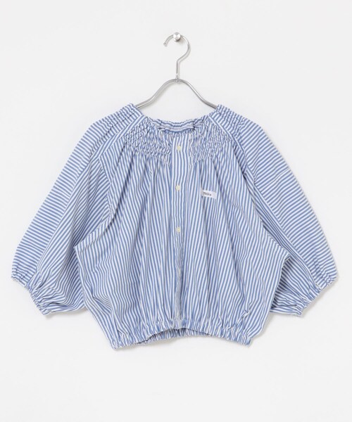 THE GOODLAND MARKET（ザグッドランドマーケット）の「77circa　make shirring neck shirt（シャツ/ブラウス・レディース・stripe 1/stripe 2/stripe 3/stripe 4/stripe 5/stripe 6/stripe 7/stripe 8・One）」の20枚目の写真