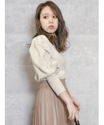 dazzlin | ボリュームポイントハイネックニットトップス(ニット/セーター)