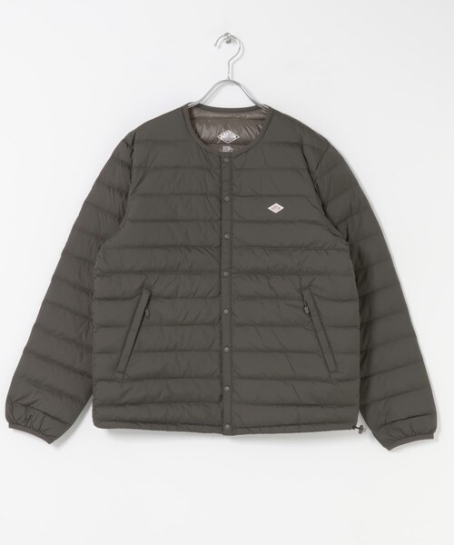 URBAN RESEARCH DOORS（アーバンリサーチドアーズ）の「DANTON　INNER DOWN CREWNECK JACKET（その他アウター・メンズ・BLACK/IRON/SAND BEIGE/OLIVE/SMOKY PINK/MUSTARD・M/L/XL）」の21枚目の写真