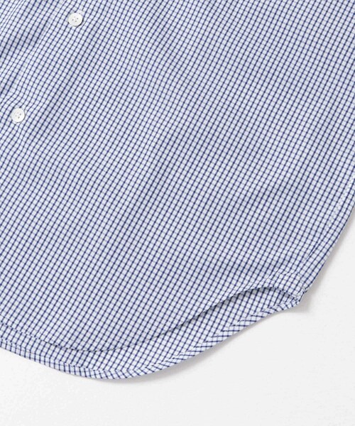 URBAN RESEARCH DOORS（アーバンリサーチドアーズ）の「『イージーケア』LIFE STYLE TAILOR　セミワイドチェックシャツ（シャツ/ブラウス・メンズ・BLUE-CH・37/39/41/43）」の5枚目の写真