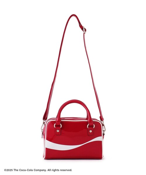 ROPE' PICNIC(ロペピクニック)の「【Coca-Cola】2WAYエナメルミニボストンバッグ(ボストンバッグ・レディース・ライトグリーン/レッド・F)」の11枚目の写真