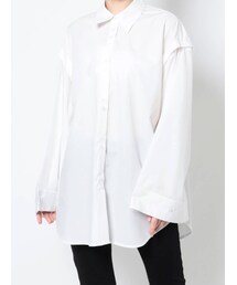 MURUA | マルチウェイスリーブシャツ【3WAYで着用可能】(シャツ/ブラウス)