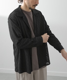 ITEMS URBANRESEARCH | ジオメレースオープンカラーシャツ(シャツ/ブラウス)