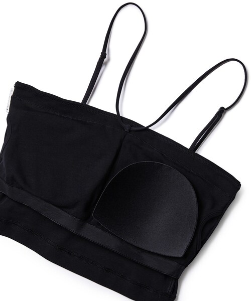 ADAM ET ROPE'（アダムエロペ）の「【サステナブル】オーガニックコットンチューブトップ（チューブトップ・レディース・ブラック/ホワイト/ベージュ・F）」の8枚目の写真