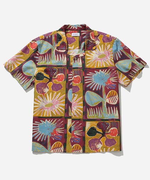 Saturdays NYC（サタデーズ ニューヨークシティ ）の「Summer Bloom Canty SS Shirt（シャツ/ブラウス・レディース・キナリ/サックス/クリーム・L/XL/M）」の6枚目の写真