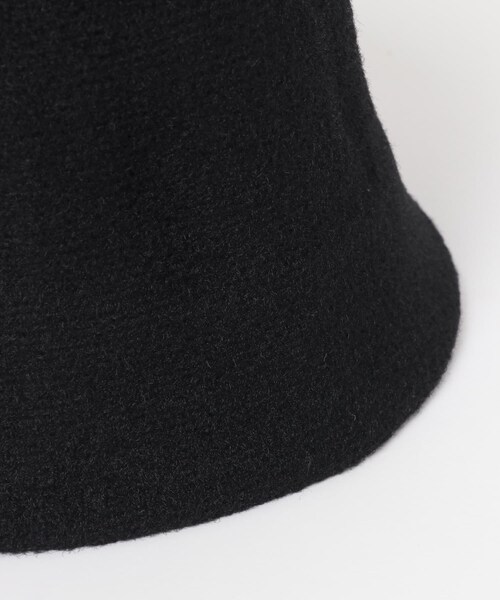 KBF（ケイビーエフ）の「シャギーベルHAT（ハット・レディース・BLACK/YEL BEIGE/BROWN・one）」の9枚目の写真