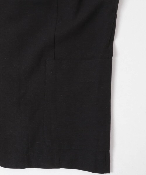 SENSE OF PLACE by URBAN RESEARCH(センスオブプレイスバイアーバンリサーチ)の「リネンブレンドノーカラーベスト(ベスト・メンズ・BLACK/BEIGE・M/L)」の7枚目の写真