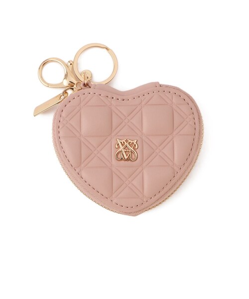 VIS（ビス）の「ハートキルティングポーチチャーム（キーホルダー・レディース・ブラック/レッド/ピンク・F）」の22枚目の写真