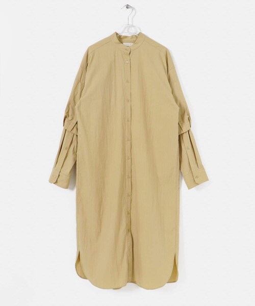 LAATO（ラート）の「DOBLE SLEEVE ONE PIECE（ワンピース・レディース・ハニー/ヨモギ/インク・Free）」の8枚目の写真