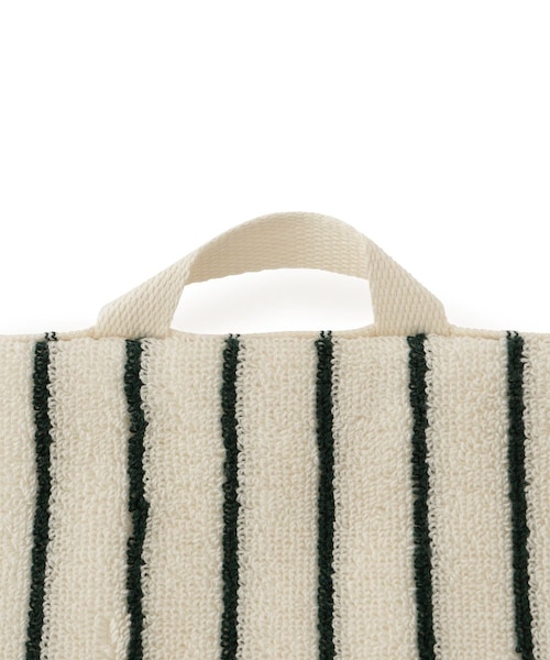 ADAM ET ROPE'(アダムエロペ)の「【J'aDoRe・店舗限定】【TEKLA】Terry Towels Pin Striped (Washcloth)(ハンカチ/ハンドタオル・レディース・グリーン・F)」の7枚目の写真
