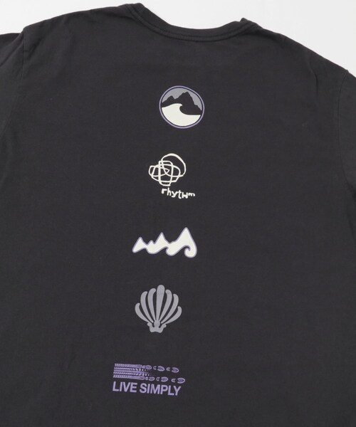 URBAN RESEARCH DOORS(アーバンリサーチドアーズ)の「patagonia MsLongWayRoundOrganicT-shirts(Tシャツ/カットソー・メンズ・INBK/UDNL/CUBL・S/M/L/XL)」の6枚目の写真