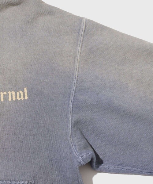 ADAM ET ROPE'(アダムエロペ)の「【BOWWOW/バウワウ】THE DITC JOURNAL ZIP HOODIE AGED(パーカー・メンズ・ネイビー系・L/M)」の5枚目の写真