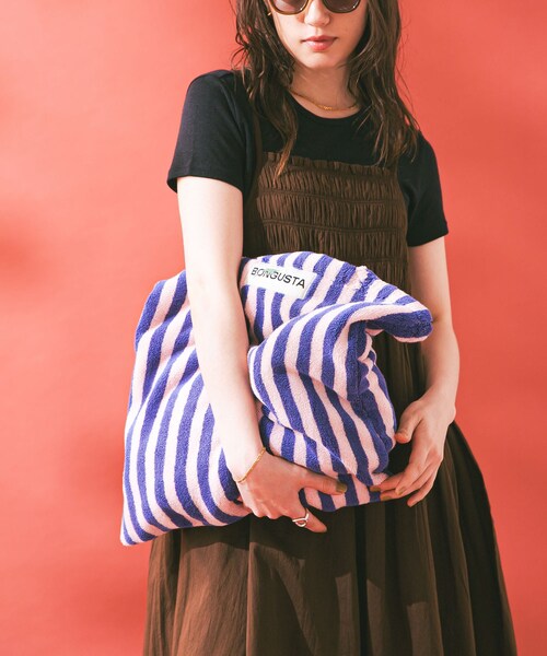 URBAN RESEARCH(アーバンリサーチ)の「BONGUSTA NARAM TOTEBAG(トートバッグ・レディース・CREAM INK/COFFE/P NEON YEL/CAMEL U/BLUE ROSE/PURE WHITE/LEMON SOR/LAVENDER B/BABY PINK/BLUSH・-)」の5枚目の写真