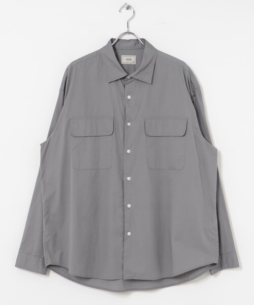 URBAN RESEARCH（アーバンリサーチ）の「ANOTHER OFFICE　Volume Shirts（シャツ/ブラウス・メンズ・Mild Brown/Concrete・1/2/3）」の2枚目の写真