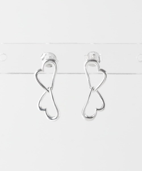 URBAN RESEARCH Sonny Label（アーバンリサーチサニーレーベル）の「Double heart pierce（ピアス（両耳用）・レディース・SILVER/GOLD・one）」の5枚目の写真