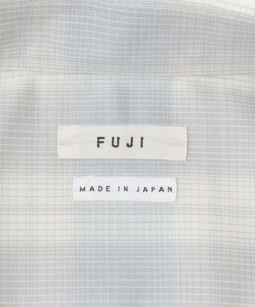 URBAN RESEARCH(アーバンリサーチ)の「FUJI WOOL CHECK STANDARD SHIRTS(シャツ/ブラウス・メンズ・BLUE/GREEN/ORANGE・5/6)」の10枚目の写真