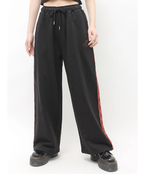 jouetie(ジュエティ)の「ロゴルーズスウェットパンツ(その他パンツ・レディース・グレー/ブラック/ネイビー・F)」の4枚目の写真