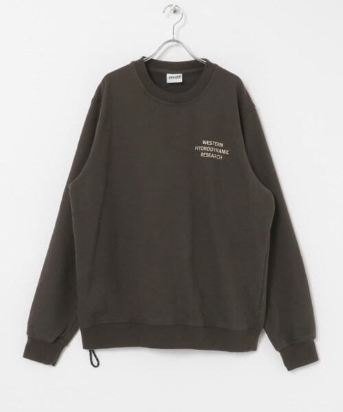 THE GOODLAND MARKET（ザグッドランドマーケット）の「Western Hydrodynamic Research　WORKER SWEAT CREW（スウェット・メンズ・15IVORY/40NAVY/01BLACK・M/XL）」の17枚目の写真