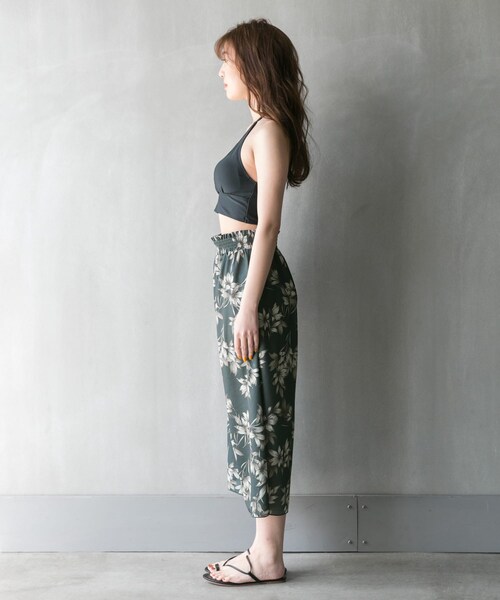 RODE SKO（ロデスコ）の「ロングパンツセット∴（水着・レディース・MOSS GREEN/BLACK・FREE）」の19枚目の写真