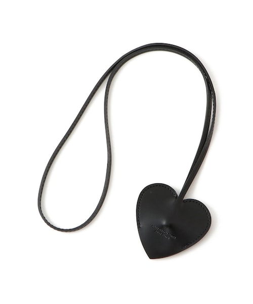 ADAM ET ROPE'(アダムエロペ)の「【JANE SMITH(ジェーンスミス)】COW LEATHER HEART KEY CASE(キーケース/キーアクセサリー・レディース・ブラック/ダークブラウン/ワイン・F)」の1枚目の写真