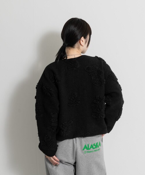 THE GOODLAND MARKET（ザグッドランドマーケット）の「FANAKA　SHORT BLOUSON（ブルゾン・レディース・MULTI/BLACK/BEIGE・FREE）」の14枚目の写真