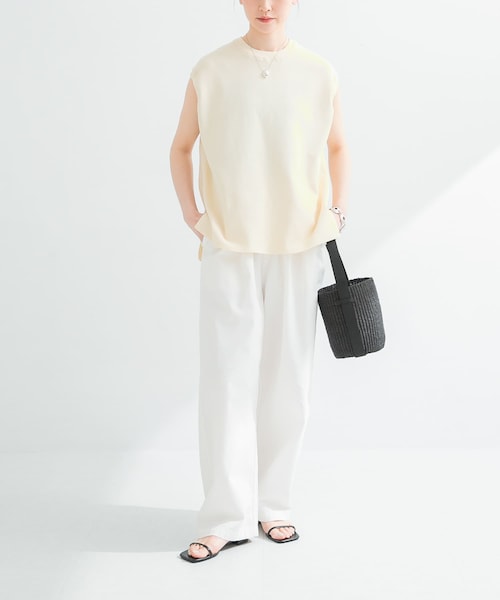 URBAN RESEARCH（アーバンリサーチ）の「『3サイズ展開』チノイージーパンツ（チノパンツ・レディース・BEIGE/OFF・38/40/36）」の9枚目の写真