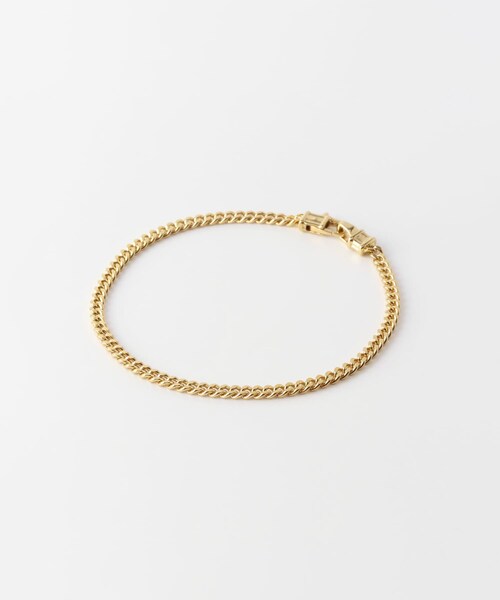 URBAN RESEARCH(アーバンリサーチ)の「Curb Bracelet M Gold(ブレスレット・メンズ・GOLD・7/7.5)」の3枚目の写真