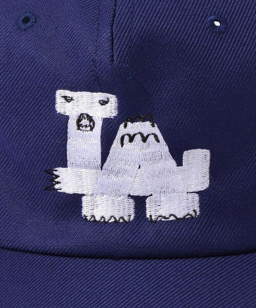 ADAM ET ROPE'(アダムエロペ)の「【RICE NINE TEN/ライス ナイン テン】KAIJYU BB CAP(キャップ・メンズ・ネイビー/ブルー・F)」の6枚目の写真