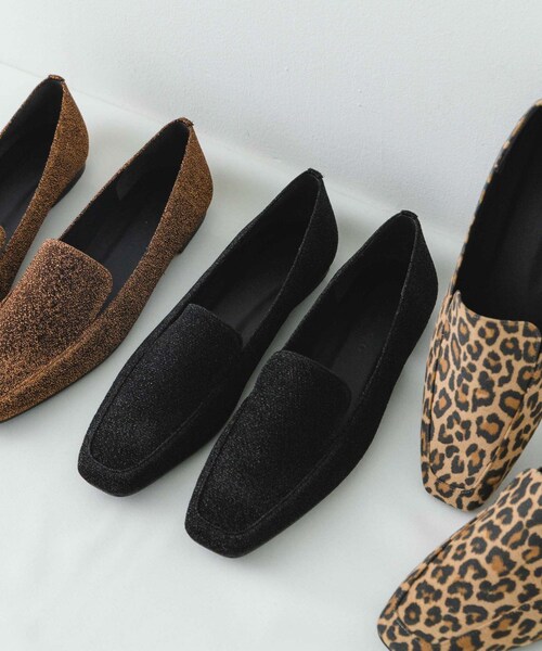 RODE SKO（ロデスコ）の「『MADE IN JAPAN』スクエアトゥローファー（ローファー・レディース・SILVER/BLACK/BROWN/LEOPARD・36/37/38）」の10枚目の写真