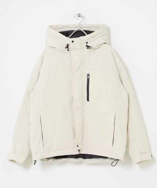 URBAN RESEARCH Sonny Label（アーバンリサーチサニーレーベル）の「フーディーダウンジャケット（その他アウター・レディース・アイボリー/ブラック/グレージュ/オリーブ・Free）」の13枚目の写真