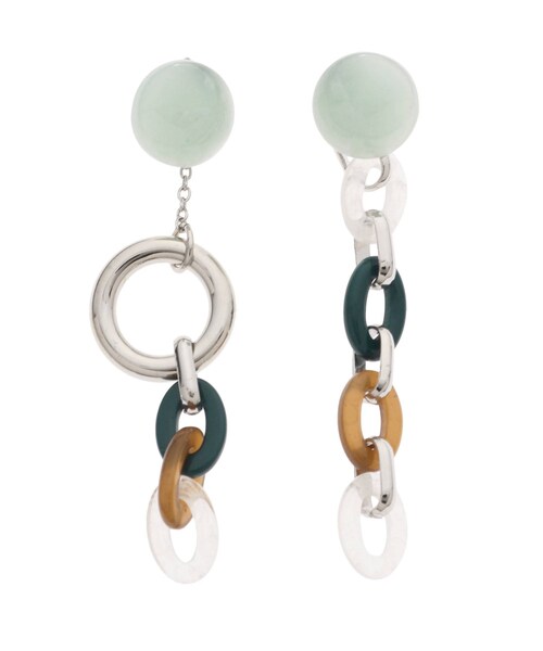 MERCURYDUO（マーキュリーデュオ）の「マルチチェーンピアス（ピアス（両耳用）・レディース・ゴールド/シルバー・F）」の9枚目の写真