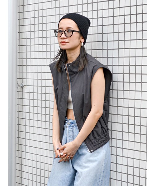 ノースリデザインルーズベスト