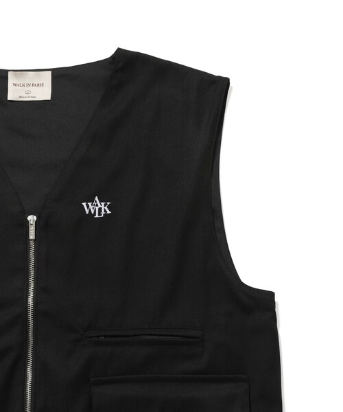 ADAM ET ROPE'（アダムエロペ）の「【WALK IN PARIS/ウォーク イン パリス】La veste sans maches（ベスト・メンズ・ブラック・L/M）」の19枚目の写真